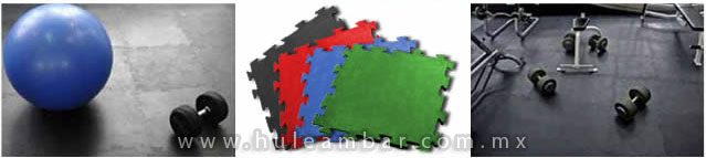 pisos para gimnasio HULE AMBAR